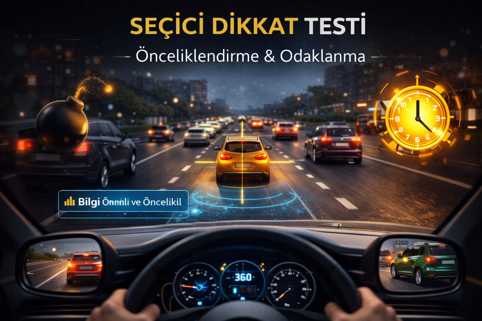 Seçici Dikkat Testi